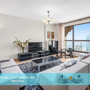 Lovely 2-bed In Jbr - 5 Mins From - Palm View! Дубай